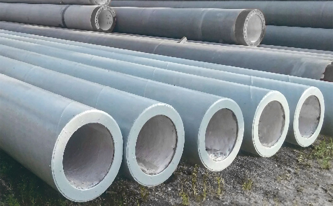 Precast Thin-Wall Steel and Spun Concrete Composite Pile